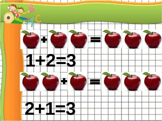 1+2=3 2+1=3