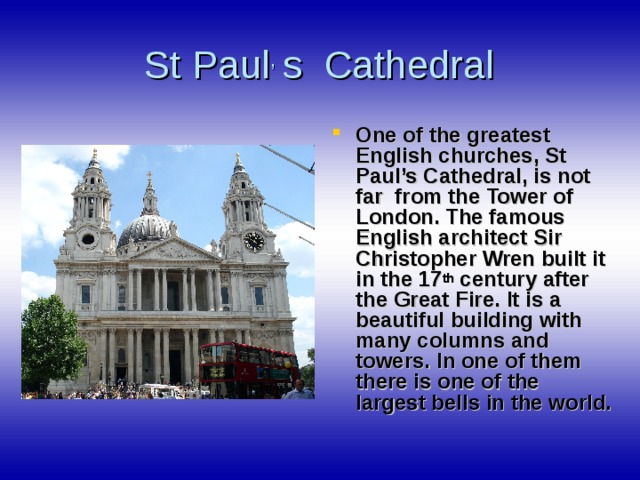 St Paul , s Cathedral