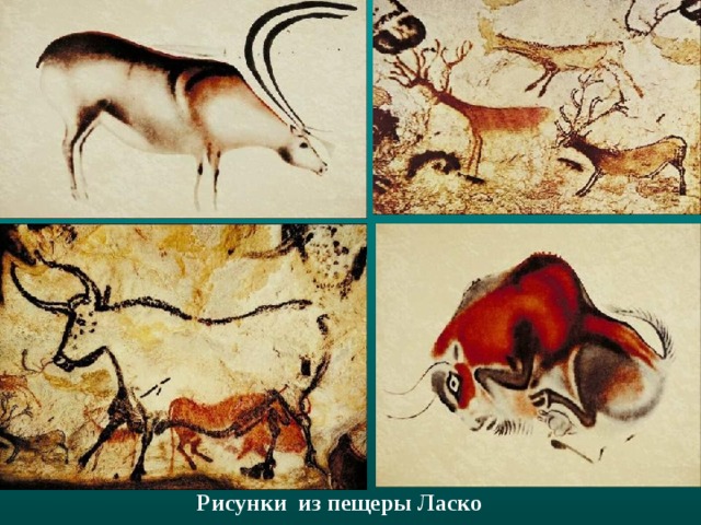 Рисунки из пещеры Ласко