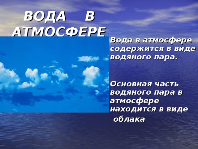 ВОДЫ СУШИ Ледник Водопад Река Озеро