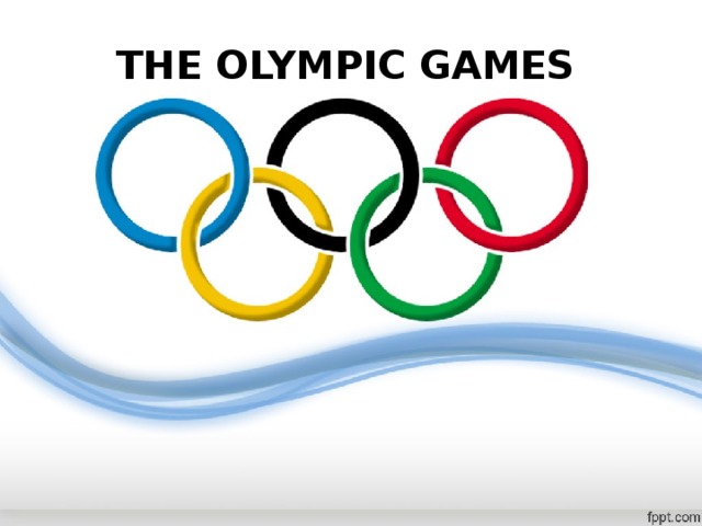 THE OLYMPIC GAMES