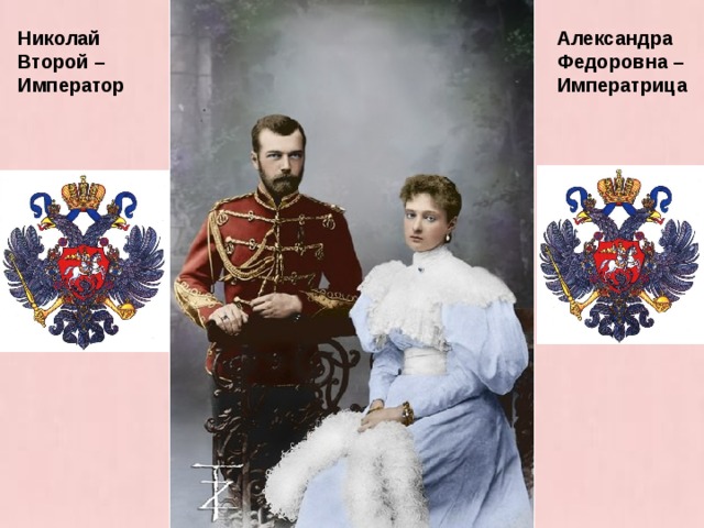Николай Второй – Император Александра Федоровна – Императрица