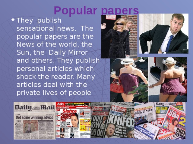 Popular papers