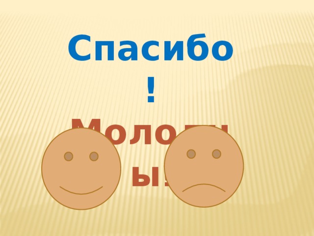 Спасибо! Молодцы !