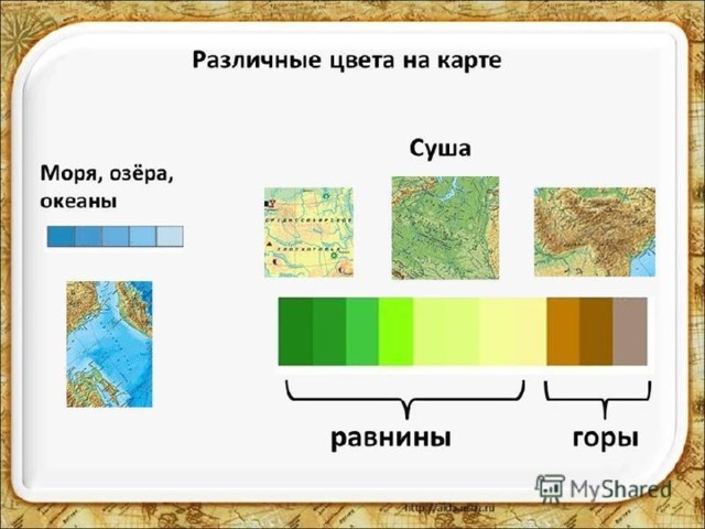 Что такое карта окружающий мир 4 класс