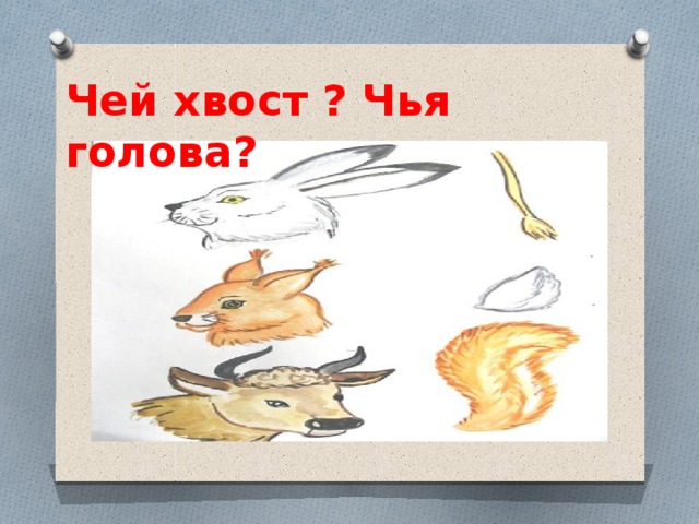 Чей хвост ? Чья голова?