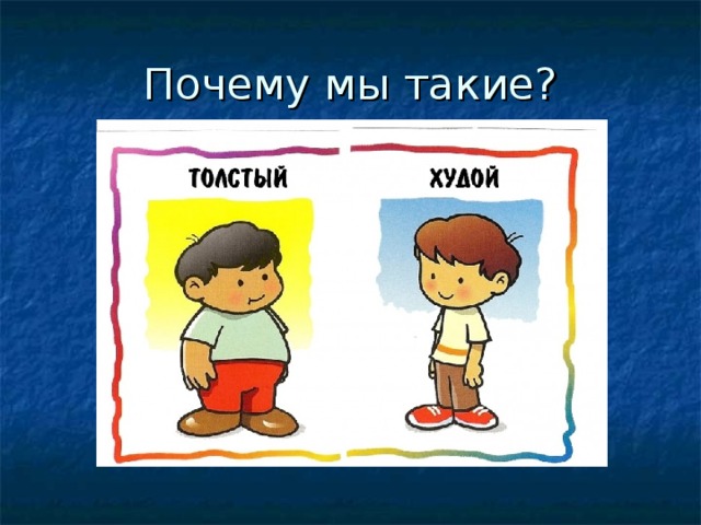 Почему мы такие?