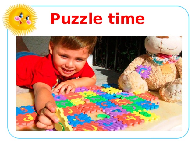 Puzzle time