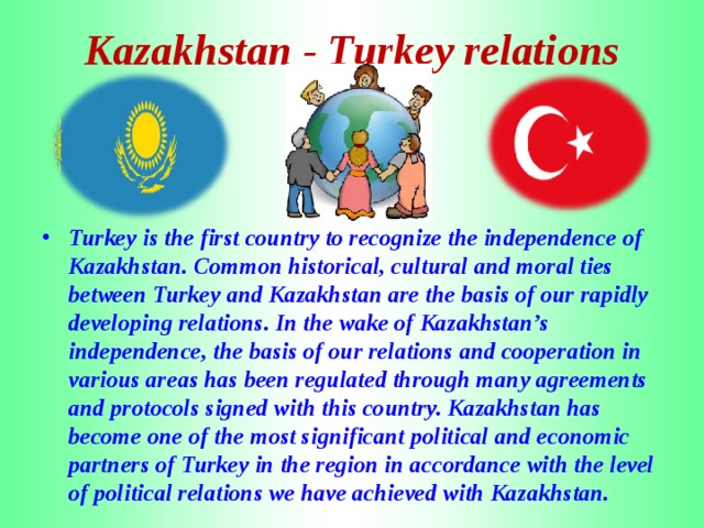 Kazakhstan - Turkey relations