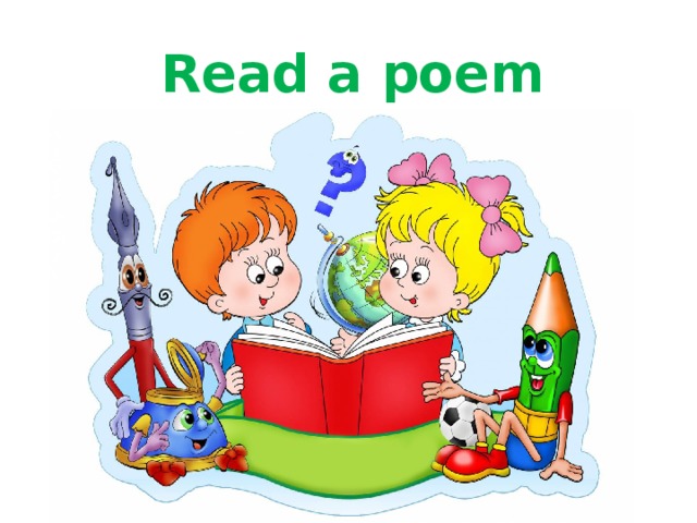 Read a poem