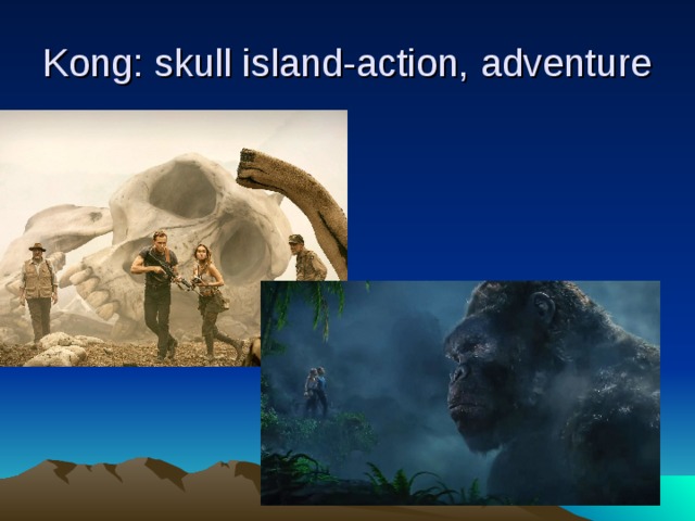 Kong: skull island-action, adventure