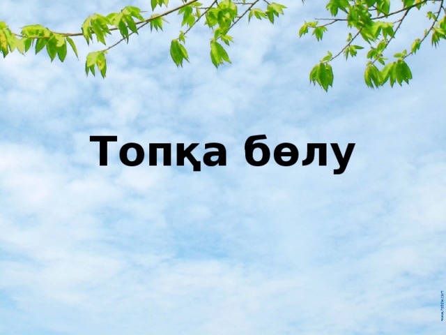 Топқа бөлу