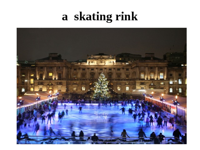 a skating rink