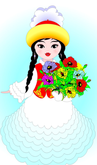 Мен қызы. Казашка рисунок. Казахская девушка рисунок. Казахская девушка вектор. Картинка девочка казашка для детей.