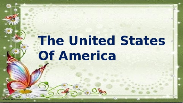 The United States Of America