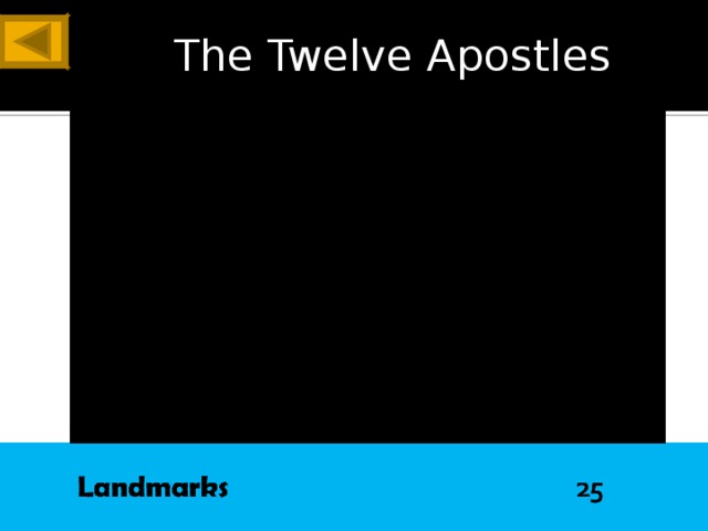 ANSWER The Twelve Apostles