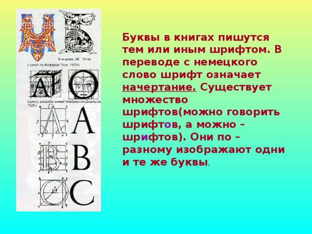 Урок изо 7 класс буква строка текст искусство шрифта презентация