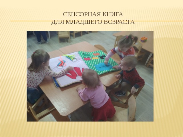 СЕНСОРНАЯ КНИГА  для младшего возраста