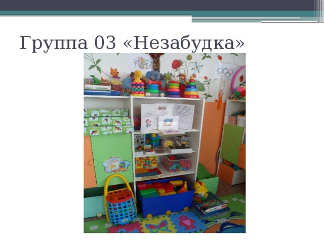 Группа 03 «Незабудка»