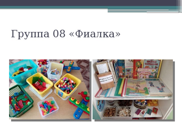 Группа 08 «Фиалка»