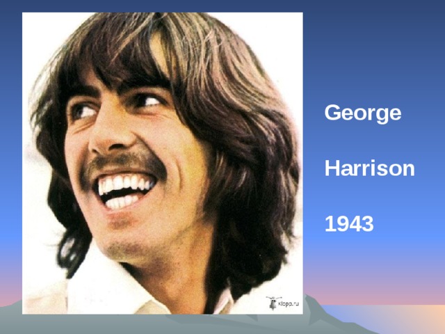 George  Harrison  1943