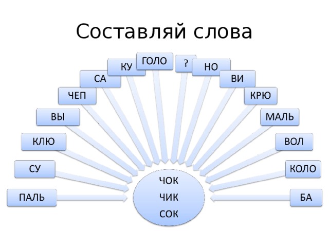 Составляй слова