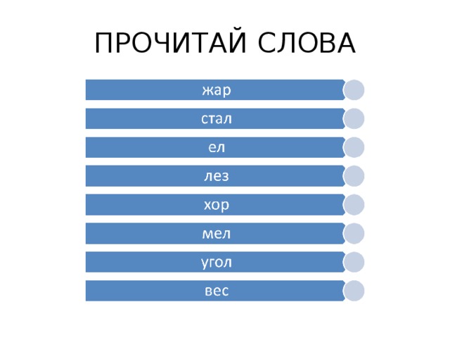 ПРОЧИТАЙ СЛОВА Прочитай слова, объясняя их значение. А теперь читай, добавляя в конце каждого слова мягкий знак. Что изменилось?