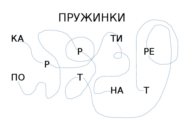 ПРУЖИНКИ КА Р ТИ ПО Р Т РЕ НА Т