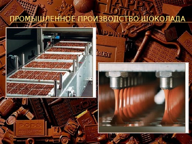 Промышленное производство шоколада