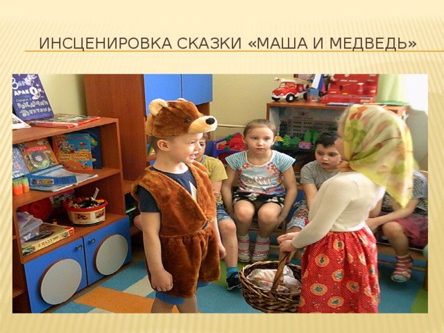 Инсценировка сказки «Маша и медведь»