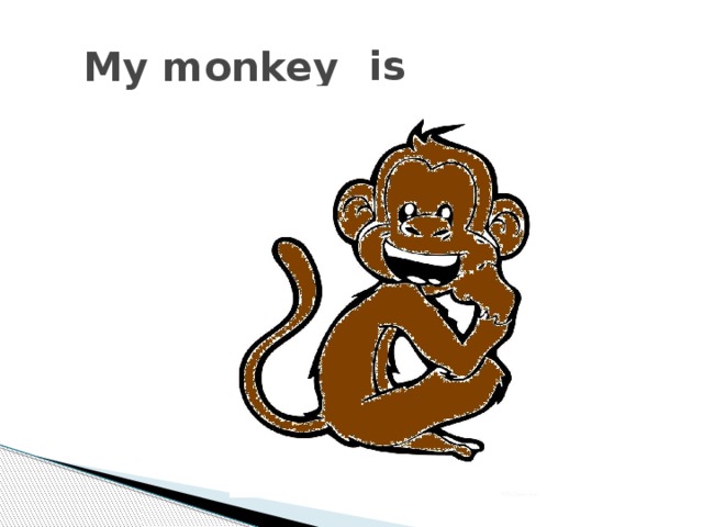 is My monkey