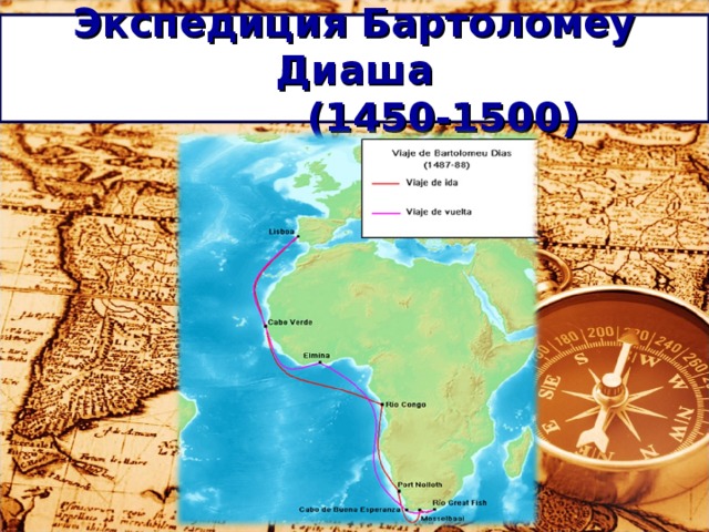 Экспедиция Бартоломеу Диаша  (1450-1500)
