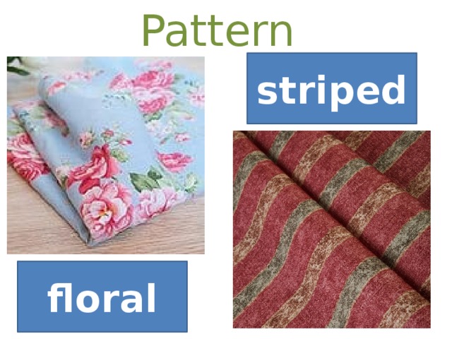 Pattern  striped floral