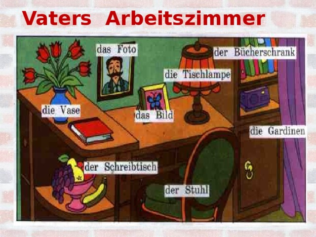 Vaters Arbeitszimmer