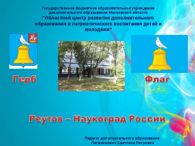 Государственное бюджетное образовательное учреждение дополнительного образования Московской области 