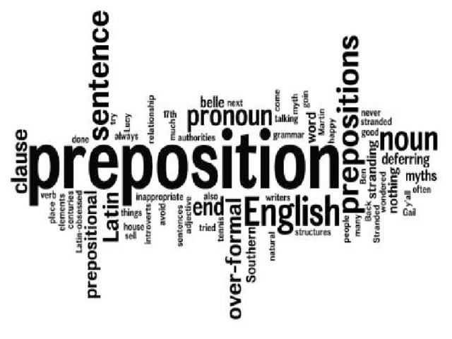 Prepositions