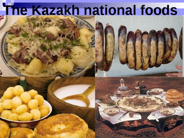 The Kazakh national foods