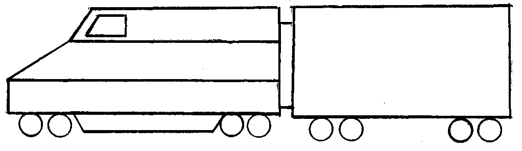 Как нарисовать грузовой вагон