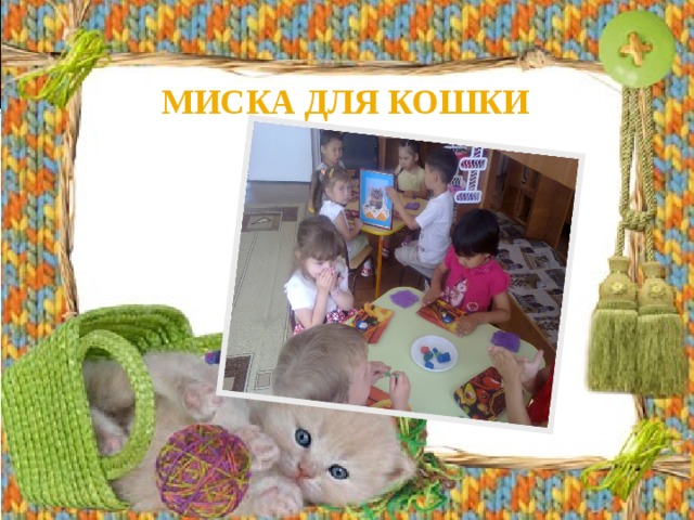 Миска для кошки