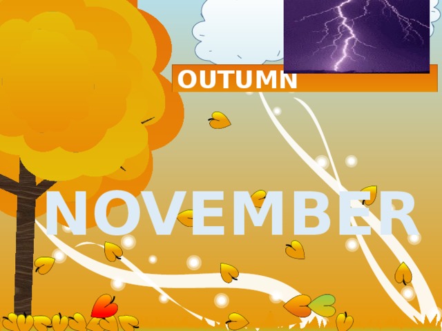 OUTUMN  november