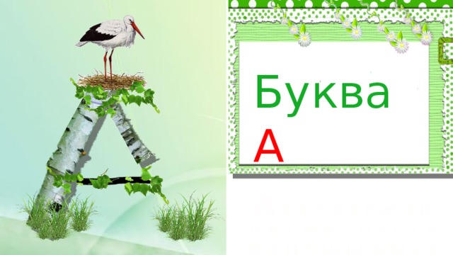 Буква А А  Б В Г Д Е Ё Ж З И Й К Л М Н О П Р С Т У Ф Х Ц Ч Ш Щ Ъ Ы Ь Э Ю Я