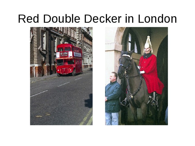 Red Double Decker in London