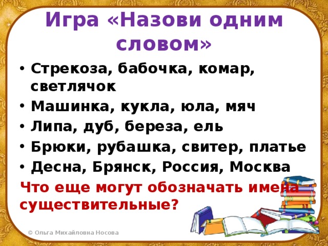 План конспект урока русского языка в 3 классе