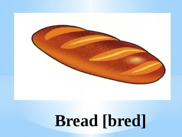 Bread [bred]