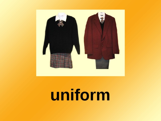 uniform