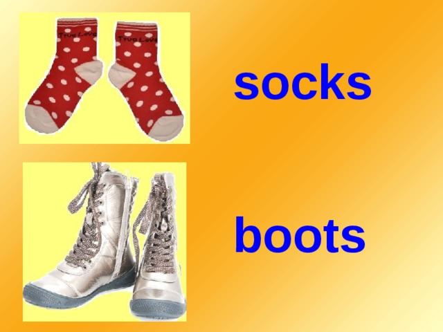 socks boots