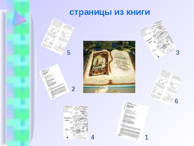 страницы из книги    5  3    2   6    4 1