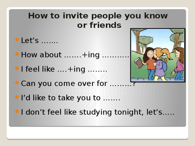 How to invite people you know  or friends