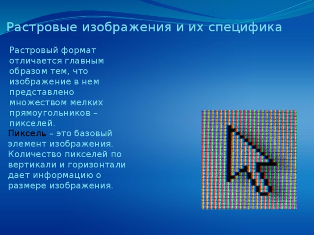 Наименьшим элементом изображения на графическом экране является пиксель линия бит курсор