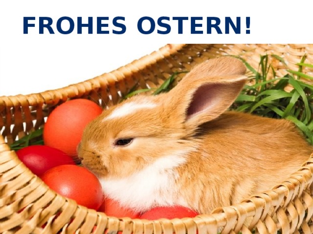 Frohes ostern!